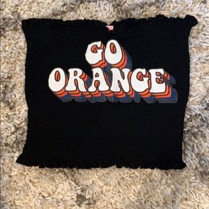 Go Orange Tailgate Tube Top Syracuse